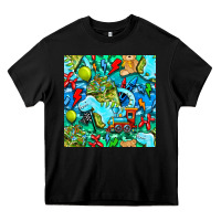 Black boy child coffee cup and teddy bear with thunderbolts and camouflage s Heavy Core Tee - BundleAndBundleShop