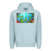 Blue Mist lobster sippy cup Premium Hoodie - BarkalooDesign