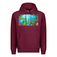 Burgundy lobster sippy cup Premium Hoodie - BarkalooDesign