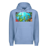 Colony Blue lobster sippy cup Premium Hoodie - BarkalooDesign