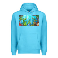 Ocean Blue lobster sippy cup Premium Hoodie - BarkalooDesign