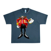 Midnight Navy doctor eggman Urban Heavy Tee - DesigneFamous