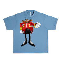 Pebble Blue doctor eggman Urban Heavy Tee - DesigneFamous