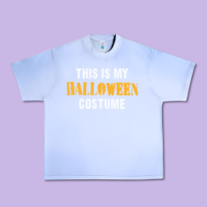 This Is My Halloween Costume Urban Heavy Tee Designed By Designefamous
