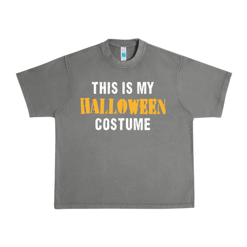 This Is My Halloween Costume Urban Heavy Tee by DesigneFamous | Teevron