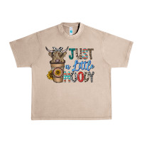 French Oak just a latte moody Urban Heavy Tee - CowhideDigitalArt