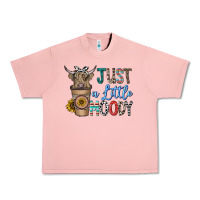 Salmon just a latte moody Urban Heavy Tee - CowhideDigitalArt