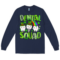 Navy st. patricks day dental squad Long Sleeve Tee - Artiststas