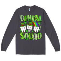 Smoke st. patricks day dental squad Long Sleeve Tee - Artiststas