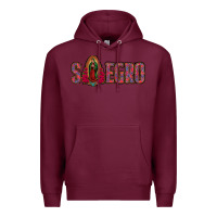 Burgundy Suegro Our Lady Of Guadalupe Premium Hoodie - Jasminsmagicworld