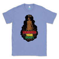 Colony Blue Remember your roots Classic Tee - FaDigitalArtStudio