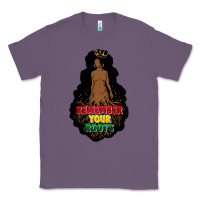 Lavender Remember your roots Classic Tee - FaDigitalArtStudio