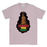Lilac Remember your roots Classic Tee - FaDigitalArtStudio