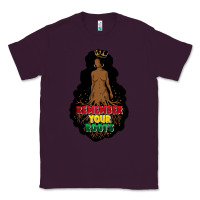 Plum Remember your roots Classic Tee - FaDigitalArtStudio
