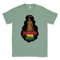 Sage Remember your roots Classic Tee - FaDigitalArtStudio