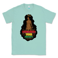 Seafoam Remember your roots Classic Tee - FaDigitalArtStudio