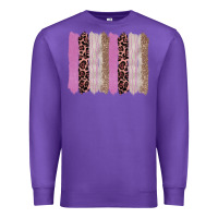 Purple pink glitter leopard brushstroke background Premium Sweatshirt - RanaPortraitStore
