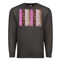 Smoke pink glitter leopard brushstroke background Premium Sweatshirt - RanaPortraitStore