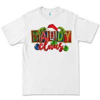 White Christmas daddy Claus Premium Tee - FaDigitalArtStudio