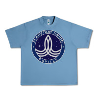 Pebble Blue The Orville Urban Heavy Tee - DesigneFamous