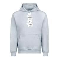 Heather Grey Friend Not Food Urban Hoodie - Bettercallsaul