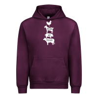 Mauve Wine Friend Not Food Urban Hoodie - Bettercallsaul