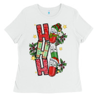 White ho ho ho pharmacy Ladies Tee - CowhideDigitalArt