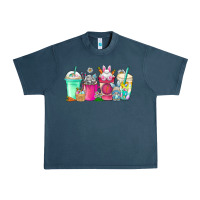 Midnight Navy easter day coffee Urban Heavy Tee - CowhideDigitalArt
