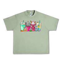 Oil Green easter day coffee Urban Heavy Tee - CowhideDigitalArt