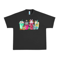 Pigment Black easter day coffee Urban Heavy Tee - CowhideDigitalArt