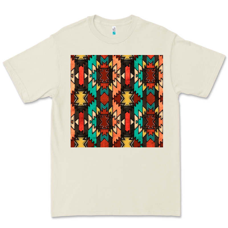 Native American Aztec Seamless Pattern Premium Tee by BundleAndBundleShop | Teevron