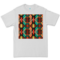 Dove Grey native american aztec seamless pattern Premium Tee - BundleAndBundleShop