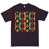 Plum native american aztec seamless pattern Premium Tee - BundleAndBundleShop