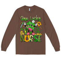 Chestnut one lucky nurse Long Sleeve Tee - Artiststas