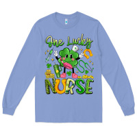 Colony Blue one lucky nurse Long Sleeve Tee - Artiststas