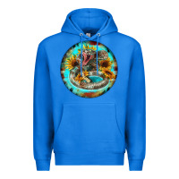 True Royal rattlesnake and sunflower Premium Hoodie - BarkalooDesign