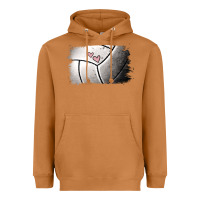 Meerkat Volleyball Brushstroke Heavyweight Hoodie - RanaPortraitStore