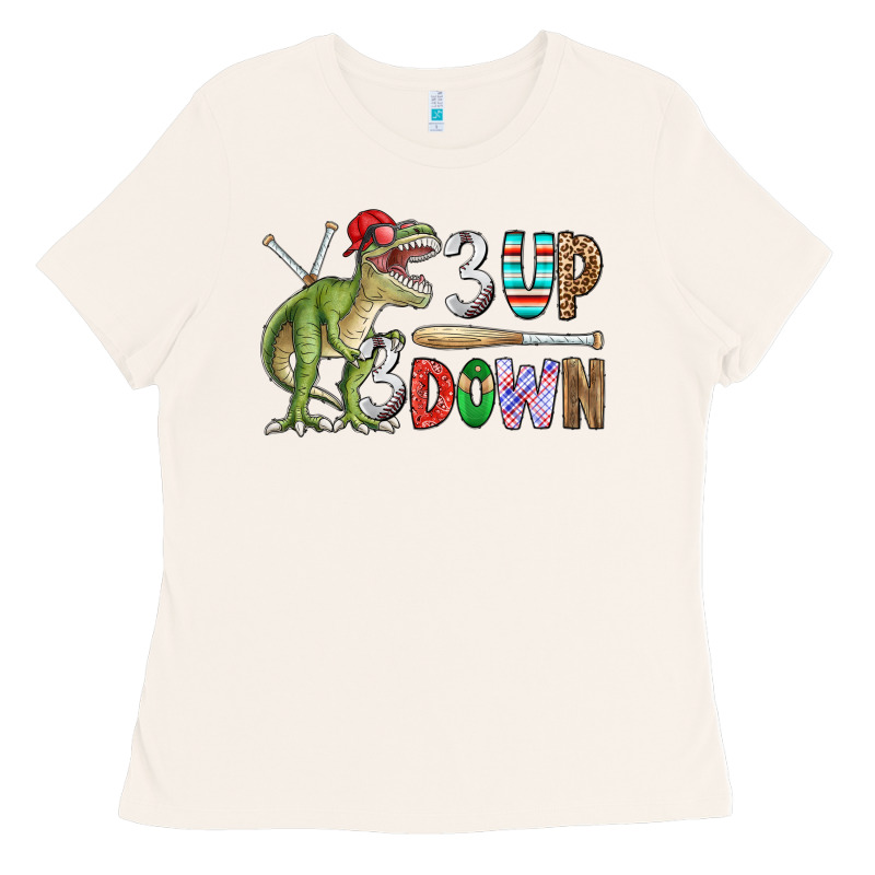 3 Up 3 Down Rex Ladies Tee by CowhideDigitalArt | Teevron
