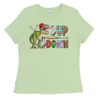 Matcha 3 up 3 down rex Ladies Tee - CowhideDigitalArt