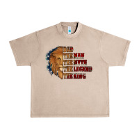French Oak Dad The Man The Myth The Legend The King Urban Heavy Tee - Jasminsmagicworld
