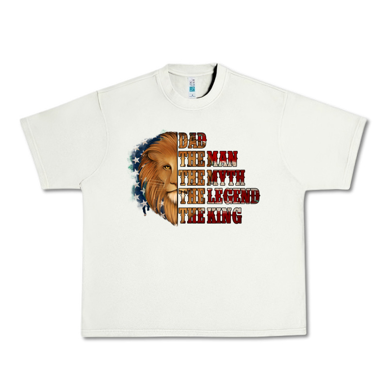 Dad The Man The Myth The Legend The King Urban Heavy Tee by Jasminsmagicworld | Teevron