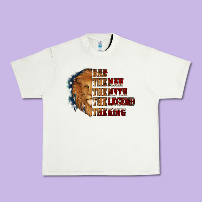 Dad The Man The Myth The Legend The King Urban Heavy Tee Designed By Jasminsmagicworld