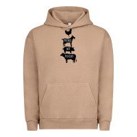 Pigment Burro Friend Not Food Urban Hoodie - Bettercallsaul