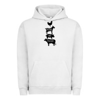 Pigment Lunar Rock Friend Not Food Urban Hoodie - Bettercallsaul