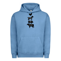 Pigment Pebble Blue Friend Not Food Urban Hoodie - Bettercallsaul
