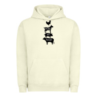 Pigment Pistachio Friend Not Food Urban Hoodie - Bettercallsaul