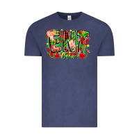 Vintage Denim ent crew christmas Vintage Tee - CowhideDigitalArt