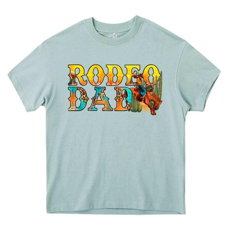 Western Rodeo Dad Heavy Core Tee by BundleAndBundleShop | Teevron
