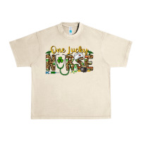 Sandshell one lucky nurse Urban Heavy Tee - CowhideDigitalArt