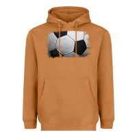 Meerkat Soccer Ball Brushstroke Heavyweight Hoodie - RanaPortraitStore